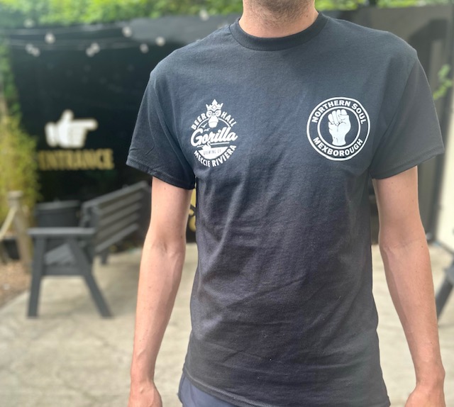 Gorilla Brewing Co. Mexbro’ Northern Soul T-shirt - Gorilla Brewing Co. - Mad Ape Beer